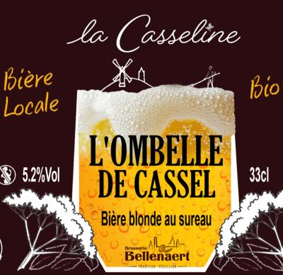 bière blonde au sureau